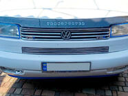 Volkswagen T4 Transporter 1990-2003 Cadre de plaque d'immatriculation chrome Transporter (1 pc, acier inoxydable) photo 1