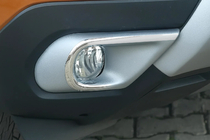 Renault Kangoo/Express 2021- Caches antibrouillards (2 pcs, inox) photo 1