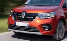 Renault Kangoo/Express 2021- Couvre-calandre chromés (4 pcs, inox) photo 1