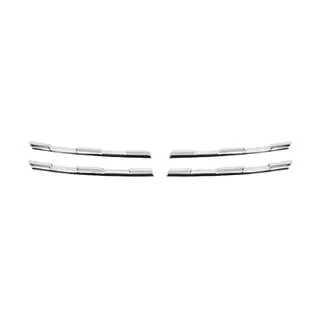 Couvre-calandre chromés (4 pcs, inox) photo 3