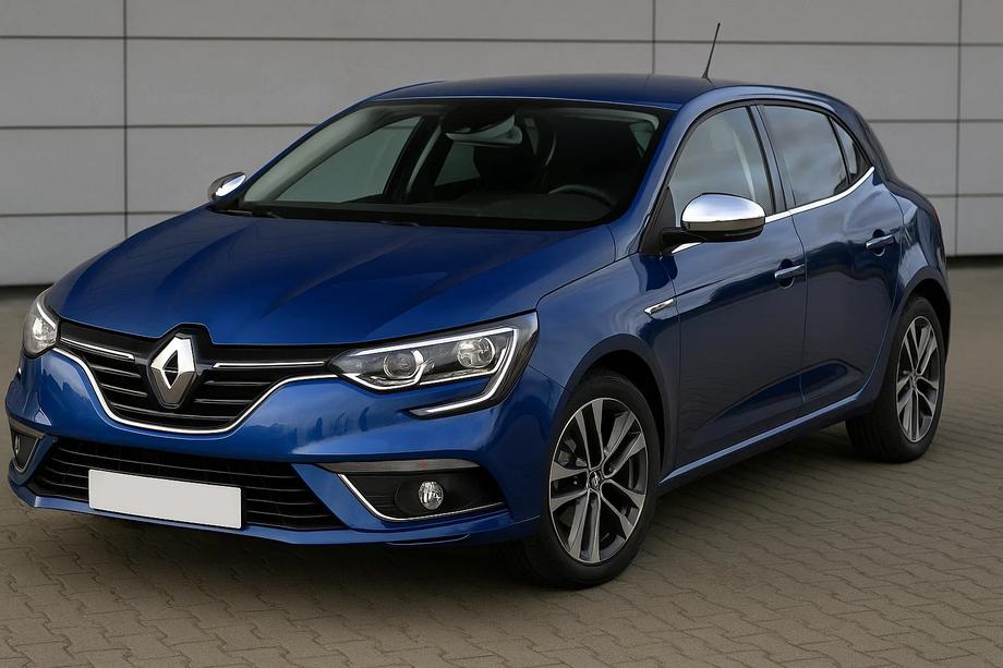 Renault Megane IV 2016-2025 Couvre-Rétroviseurs (2 pcs, Acier Inoxydable) Photo 1