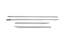 Volkswagen Caddy 2020- Couvre-moulures de porte (4 pcs, inox) photo 2