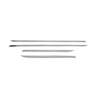 Couvre-moulures de porte (4 pcs, inox) photo 2