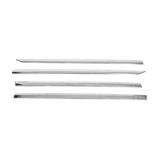 Moulures de porte Carmos pour AllSpace (4 pcs, inox) Volkswagen Tiguan 2016-2023 photo 2