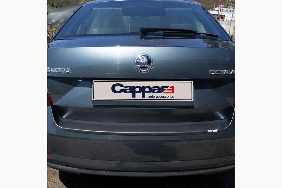 Skoda Octavia III A7 2013-2019 Protection de Pare-chocs Arrière EuroCap (SD, ABS) Photo 4