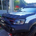 Volkswagen Amarok 2010-2022 Kit de caches de capot DRAGON (3 pcs) photo 5