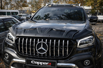 Mercedes X class 2017-2020 Kit de caches de capot DRAGON (3 pcs) photo 1
