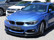 BMW 4 Series F32/F33/F36 2012-2020 Lame avant pour pare-chocs M-Sport (noir) photo 1