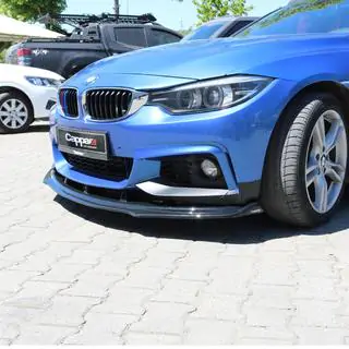 Lame avant pour pare-chocs M-Sport (noir) photo 2