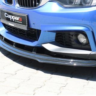 Lame avant pour pare-chocs M-Sport (noir) BMW 4 Series F32/F33/F36 2012-2020 photo 3