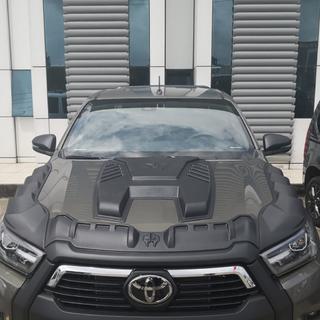 Cache de capot (2021+, ABS) Toyota Hilux 2015- photo 3