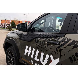 Moulures superieures de porte (4 pcs, ABS) Toyota Hilux 2015- photo 1