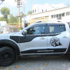 Nissan Navara/NP300 2016- Moulures supérieures de porte (6 pcs, ABS) photo 3