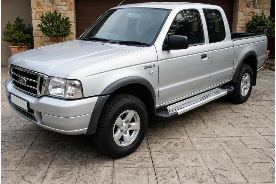 Ford Ranger 2002-2006 Marchepieds Latéraux Vision New Grey (2 pcs, Aluminium) Photo 1