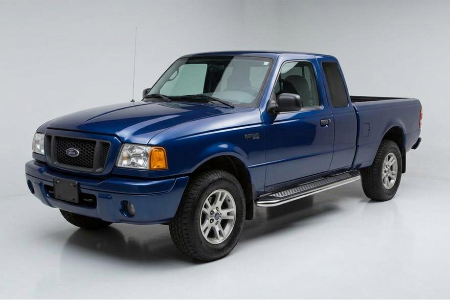Ford Ranger 2002-2006 Marchepieds Latéraux Maydos V2 (2 pcs, Aluminium & Inox) Image