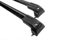 Barres De Toit Pour Honda CR-V I (1996-2002) - Rails Longitudinales Noir - Charge 75kg
