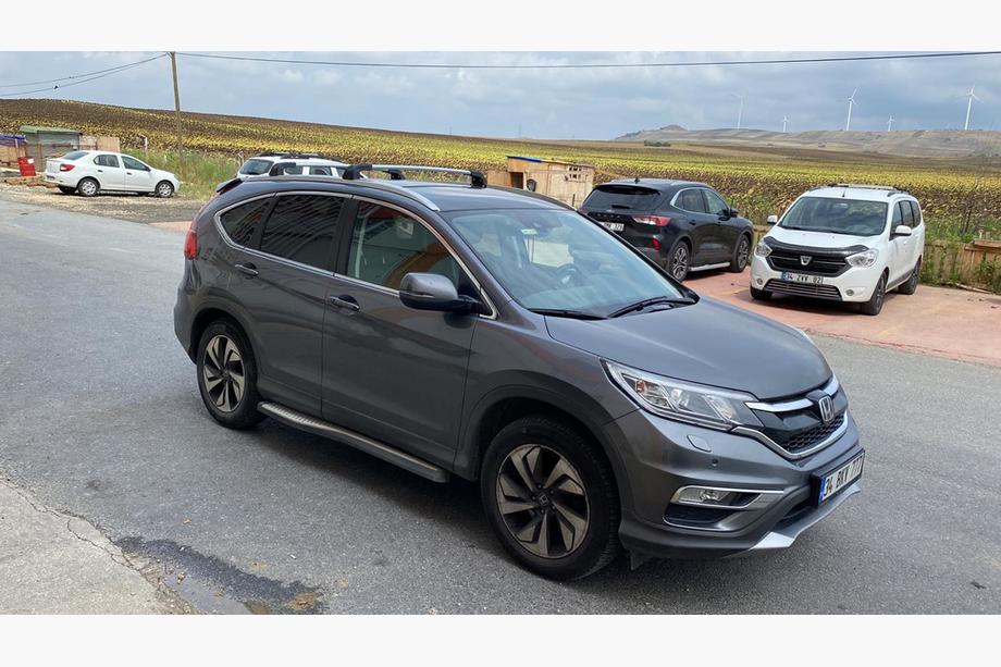 Honda CRV 2012-2016 Barres de toit pour barres de toit intégrées Strong (2 pcs) Noir Photo 2