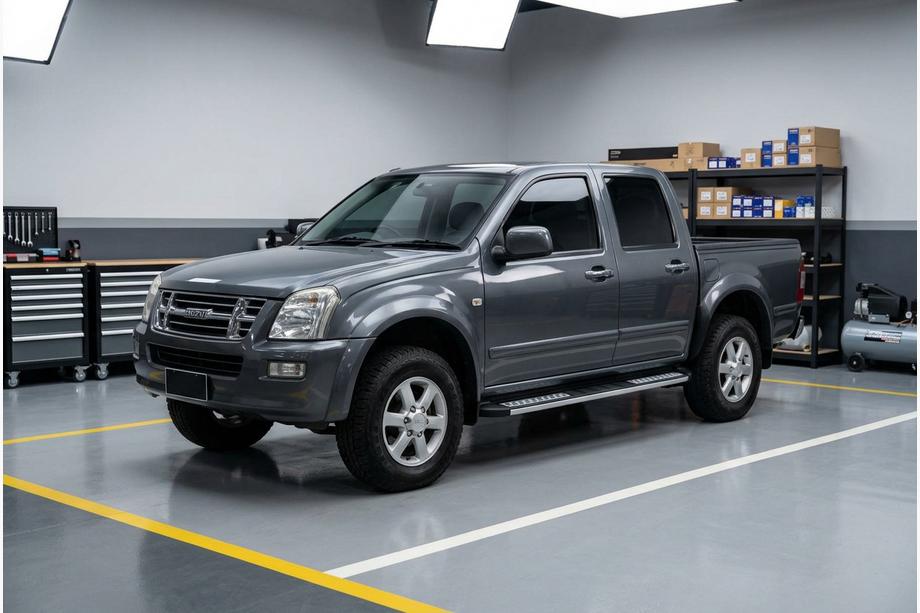 Isuzu D-Max 2002-2011 Marchepieds Latéraux Tayga V2 (2007-2012, 2 pcs, Aluminium) Image