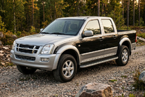 Isuzu D-Max 2002-2011 Marchepieds Latéraux Tayga Grey (2007-2012, 2 pcs, Aluminium) photo 1