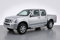 Isuzu D-Max 2002-2011 Marchepieds Latéraux Line (2007-2012, 2 pcs, Aluminium) photo 1