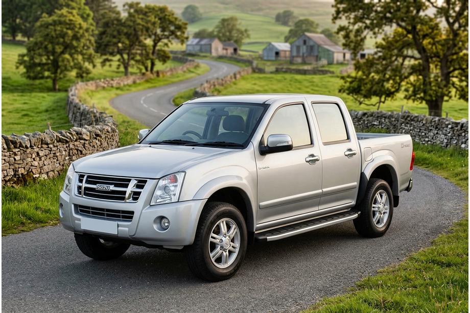 Isuzu D-Max 2002-2011 Marchepieds Latéraux Fullmond (2007-2012, 2 pcs, Aluminium) Image