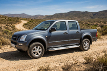 Isuzu D-Max 2002-2011 Marchepieds Latéraux Mevsim Grey (2007-2012, 2 pcs, Aluminium) photo 1