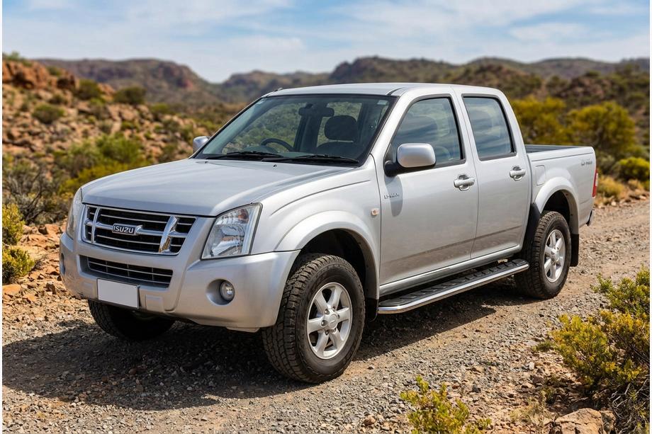 Isuzu D-Max 2002-2011 Marchepieds Latéraux Maydos V1 (2007-2012, 2 pcs, Aluminium) Image