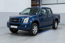 Isuzu D-Max 2002-2011 Marchepieds Latéraux Maya Blue (2007-2012, 2 pcs, Aluminium) photo 1