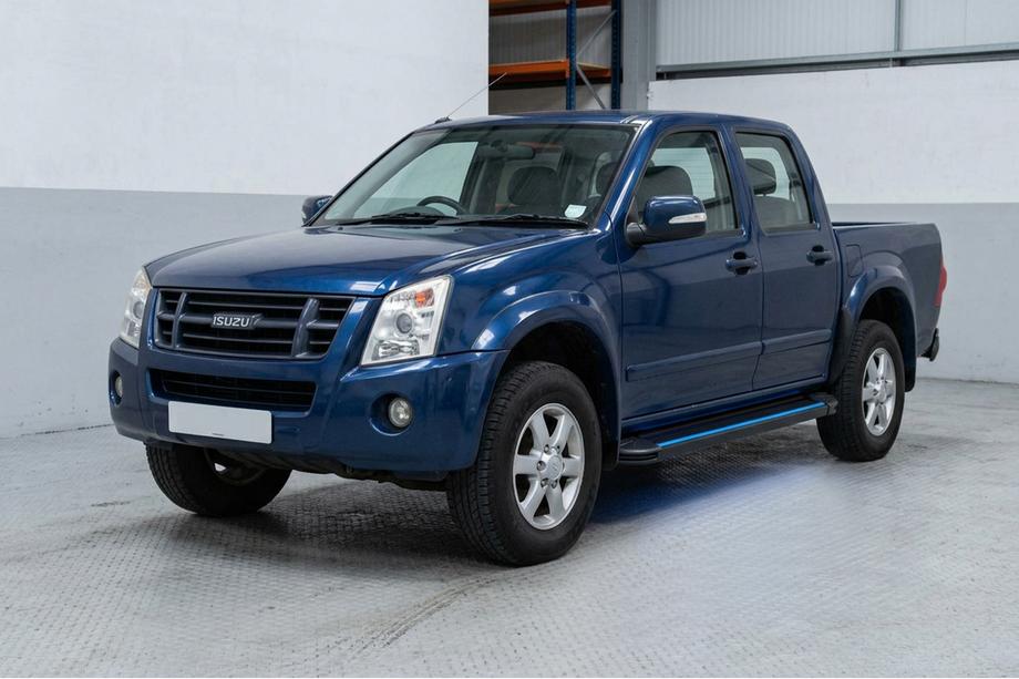 Isuzu D-Max 2002-2011 Marchepieds Latéraux Maya Blue (2007-2012, 2 pcs, Aluminium) Image