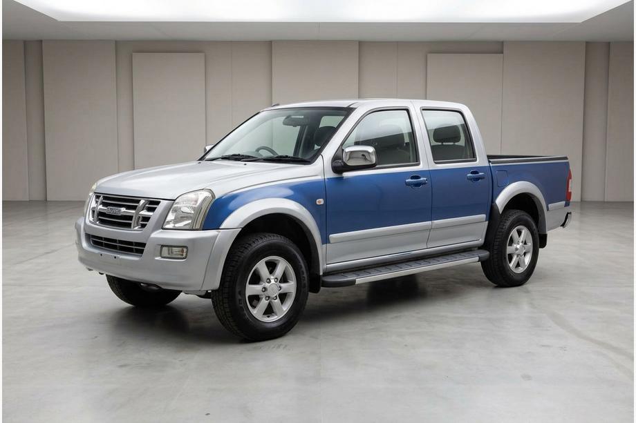 Isuzu D-Max 2002-2011 Marchepieds Latéraux Duru (2007-2012, 2 pcs, Aluminium) Image