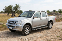 Isuzu D-Max 2002-2011 Marchepieds Latéraux Bosphore Grey (2007-2012, 2 pcs, Aluminium) photo 1