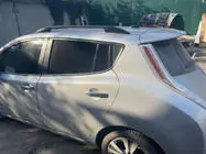 Nissan Leaf 2010-2017 Barres de toit Skyport (noires) photo 2