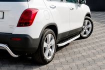 Chevrolet Trailblazer 2012-2019 Marchepieds Latéraux Fullmond (2 pcs, Aluminium) photo 1