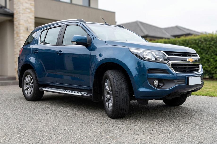 Chevrolet Trailblazer 2012-2019 Marchepieds Latéraux Line (2 pcs, Aluminium) Image