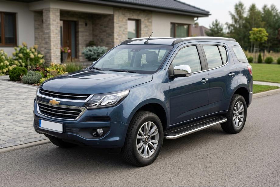Chevrolet Trailblazer 2012-2019 Marchepieds Latéraux Maydos V1 (2 pcs, Aluminium & Inox) Image