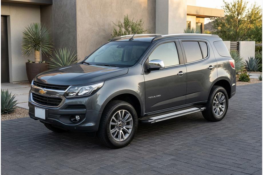 Chevrolet Trailblazer 2012-2019 Marchepieds Latéraux Rainbow (2 pcs, Aluminium) Image