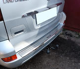 Toyota Land Cruiser Prado 120 2002-2009 Protection de pare-chocs arrière photo 1