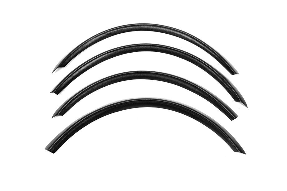 Mercedes A-class W168 1997-2004 Extensions d'ailes (4 pcs, noires, plastique ABS) Photo 3