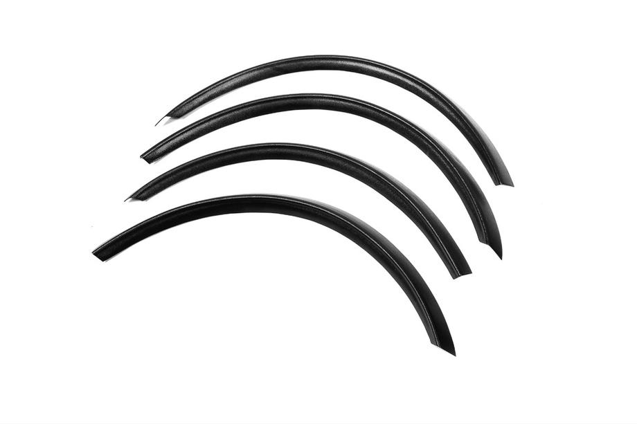 Mercedes A-class W168 1997-2004 Extensions d'ailes (4 pcs, noires, plastique ABS) Photo 4