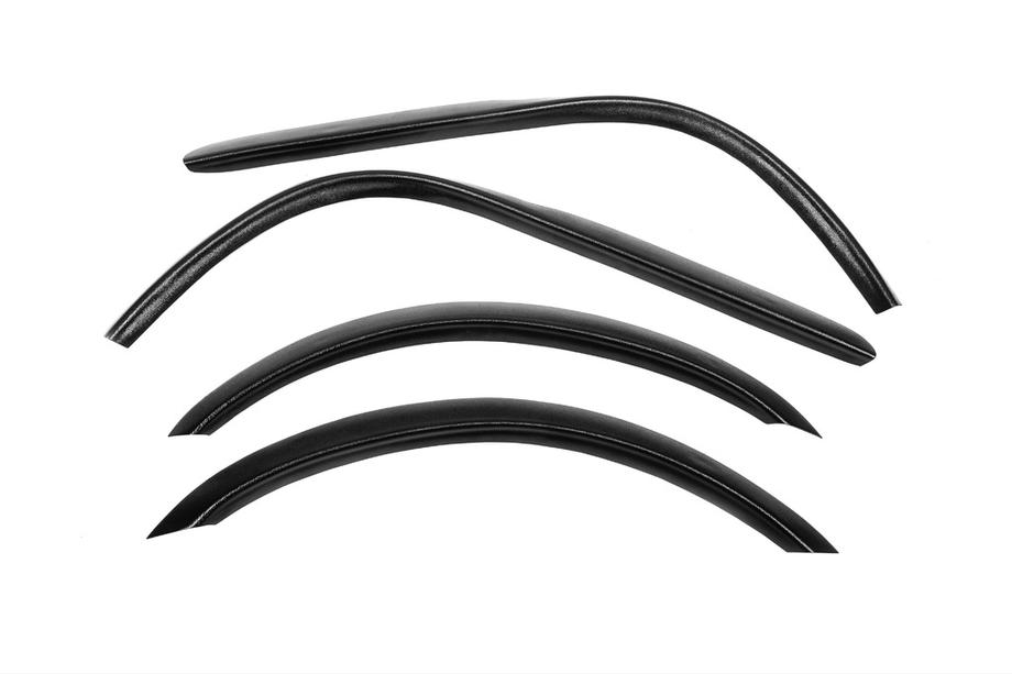 Daewoo Nexia 1995-2016 Extensions d'ailes (4 pcs, noires, plastique ABS) Image