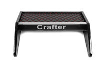 Volkswagen Crafter 2006-2016 Tablette de tableau de bord (Noir avec surpiqûre rouge) photo 3