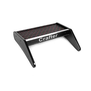 Tablette de tableau de bord (Noir avec surpiqûre rouge) Volkswagen Crafter 2006-2016 photo 2
