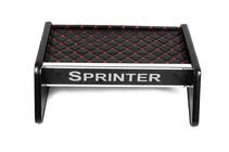 Mercedes Sprinter W901/902/903/904/905 1995–2006 Tablette de tableau de bord (1995-2000, Noir avec surpiqûre rouge) TDI (tableau de bord) photo 3