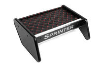 Mercedes Sprinter W901/902/903/904/905 1995–2006 Tablette de tableau de bord (1995-2000, Noir avec surpiqûre rouge) TDI (tableau de bord) photo 2