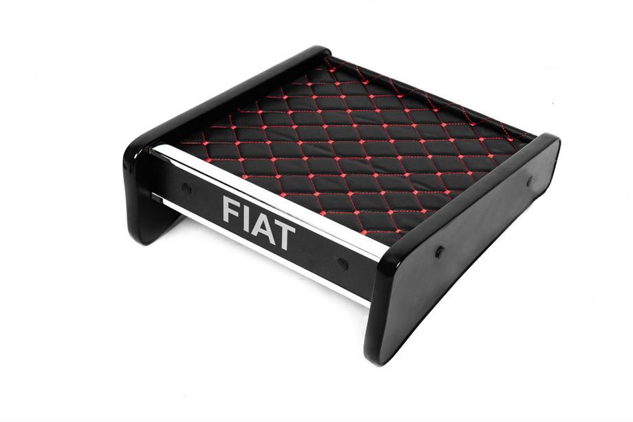 Fiat Ducato 1995-2006 Tablette de tableau de bord 2000-2006 (Noir avec surpiqûre rouge) Image