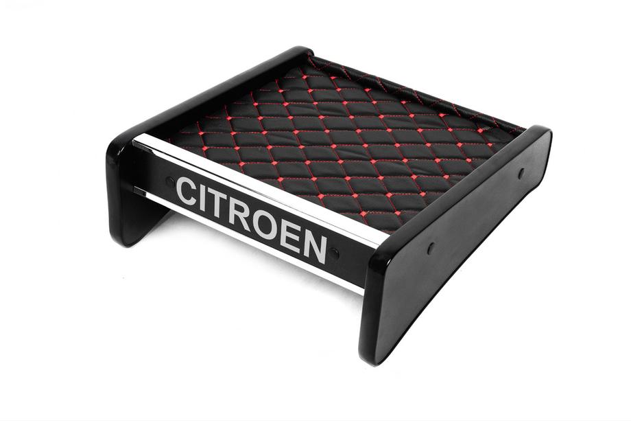 Citroen Jumper 1995-2006 Tablette de tableau de bord 2000-2005 (Noir avec surpiqûre rouge) Image
