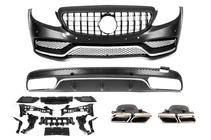 Mercedes C-class W205 2014-2021 Kit carrosserie avec diffuseur V1 (AMG C63-design 2014-2018) photo 1