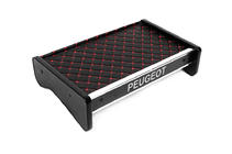 Peugeot Boxer 2006-2025 Tablette de tableau de bord (Noir avec surpiqûre rouge) photo 3