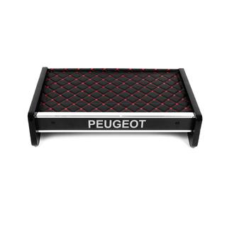 Tablette de tableau de bord (Noir avec surpiqûre rouge) Peugeot Boxer 2006-2025 photo 2