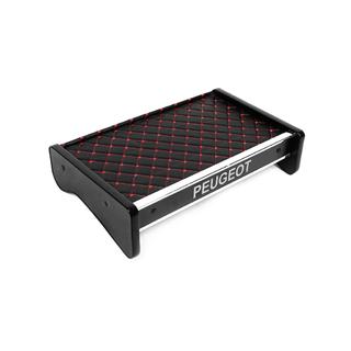 Tablette de tableau de bord (Noir avec surpiqûre rouge) Peugeot Boxer 2006-2025 photo 3